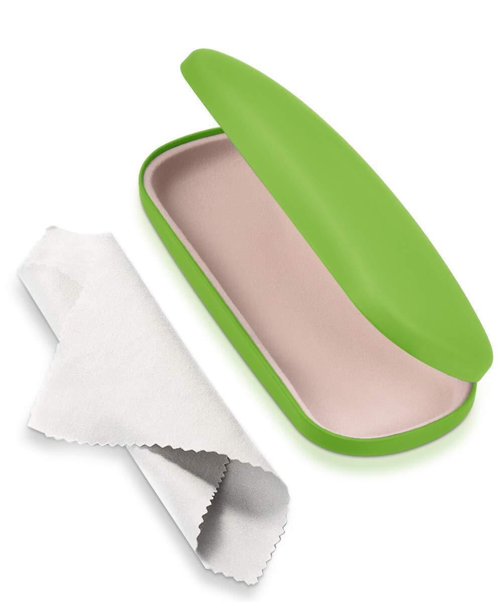 6207 Unisex Hard Shell Eyeglasses Cases, Protective Case For GlassesGreen